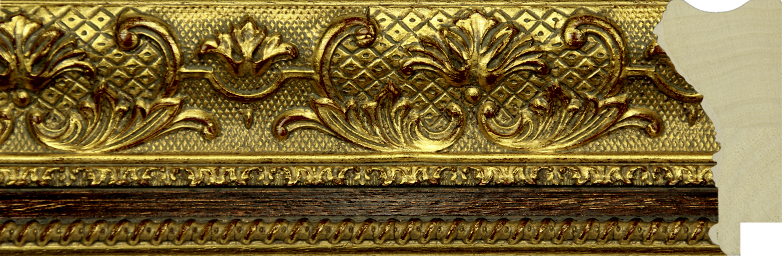 Багет: декоративное золото и серебро