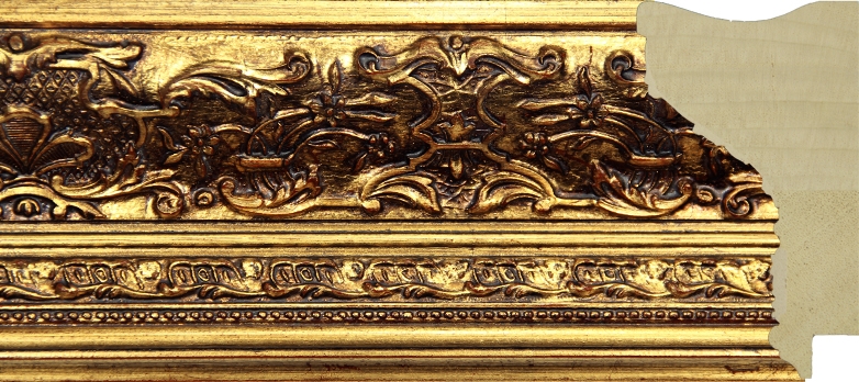 Багет: декоративное золото и серебро