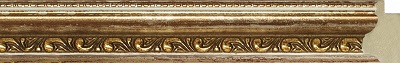 Пластиковый багет: декоративное золото и серебро